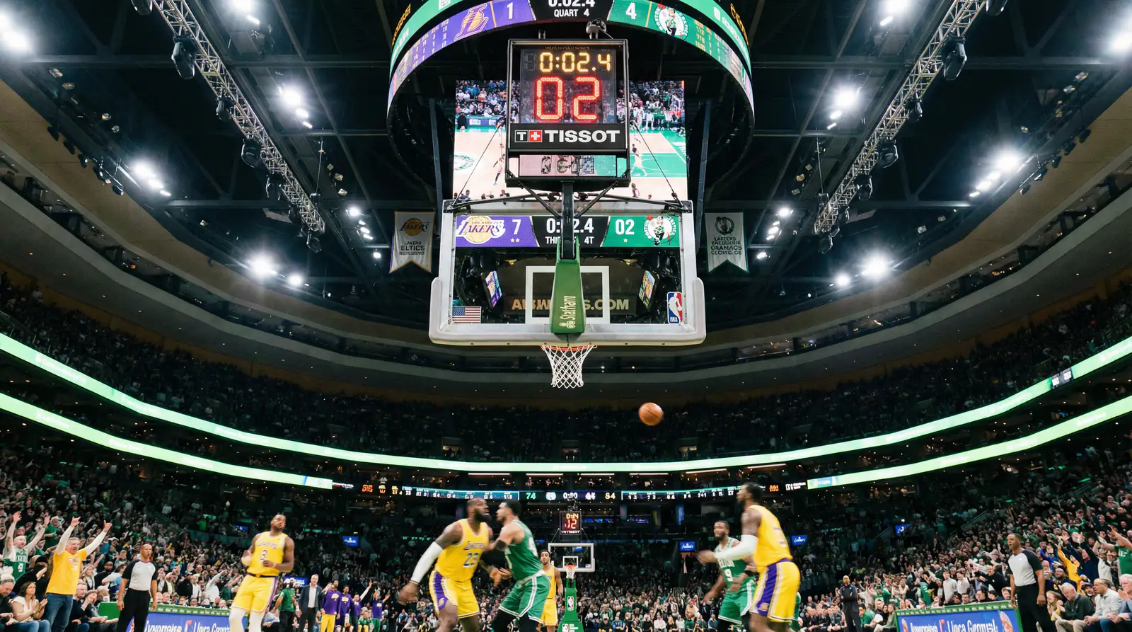Apuestas por cuartos y primera mitad en partidos NBA