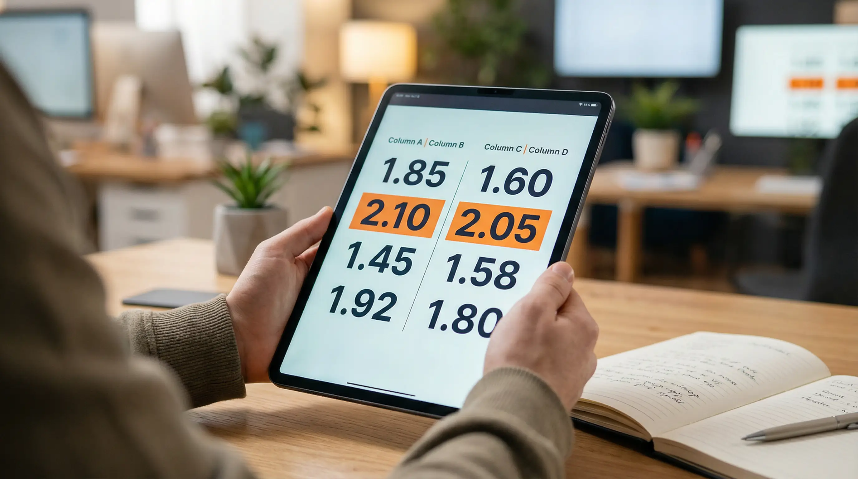 Pantalla con cuotas NBA en formato decimal y americano para comparar operadores